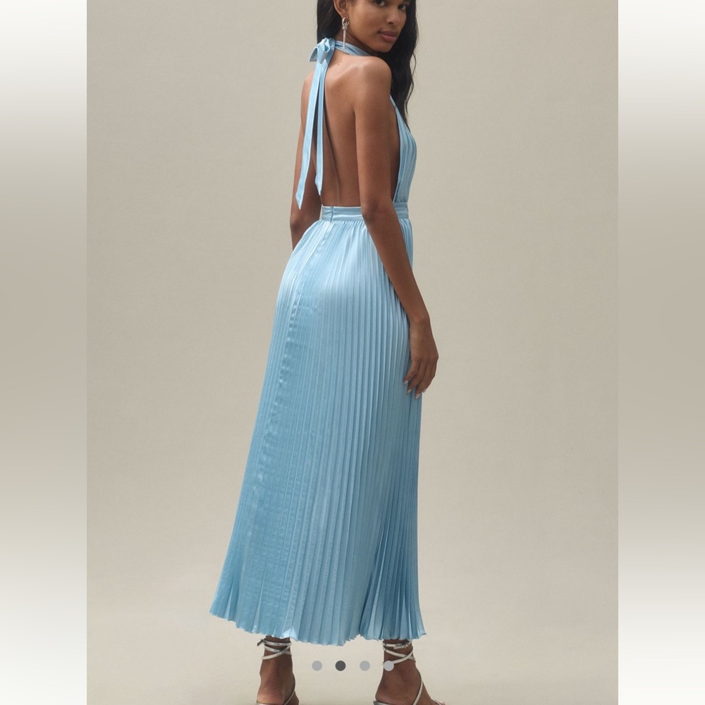 L'IDEE Renaissance Halter Maxi Dress